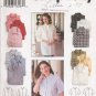 Misses' Shirt Sewing Pattern Size 12-16 Simplicity 9818 UNCUT