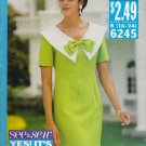 Misses' Dress Sewing Pattern Size 16-24 Butterick See & Sew 6245 UNCUT