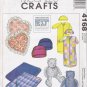 Blanket Pillow Teddy Bear Baby Bunting Cap Hat Sewing Pattern McCall's 4168 UNCUT