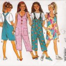 Girls' Jumpsuit Sewing Pattern Size S-L Butterick 6810 UNCUT