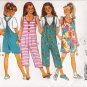 Girls' Jumpsuit Sewing Pattern Size S-L Butterick 6810 UNCUT