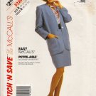 Misses' Jacket Top Skirt Sewing Pattern Size 18-22 McCall's 5220 UNCUT