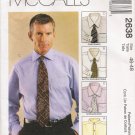 Men's Shirt Sewing Pattern Size 46-48 McCall's 2638 UNCUT