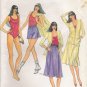 Vintage Sewing Pattern Misses' Jacket Bodysuit Skirt Shorts Size 14 Butterick 3128 UNCUT