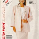 Misses' Jacket & Skirt Sewing Pattern Size 10-14 McCall's 3560 UNCUT
