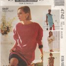 Misses' One & Two-Piece Dress Sewing Pattern Size 8-12 McCall's 4742 UNCUT