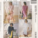 Misses' One Or Two Piece Dress Sewing Pattern Size 10-14 McCall's 5233 UNCUT