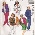 Misses' Jacket Pants Shorts Sewing Pattern Size XL-XXL McCall's 6342 UNCUT