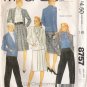 Misses' Jacket Skirt Pants Sewing Pattern Size 12 McCall's 8757 UNCUT