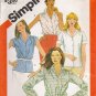 Misses' Shirt Sewing Pattern Size 14 Simplicity 6358 UNCUT