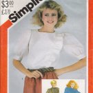 Misses' Asymmetrical Blouse Sewing Pattern Size 14 Simplicity 5497 UNCUT