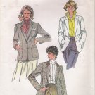 Misses' Lined Blazer Sewing Pattern Size 12 Simplicity 6723 UNCUT