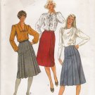 Misses' Front Wrap Skirt Sewing Pattern Size 12 Simplicity 6698 UNCUT