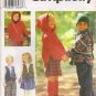 Child's Separates Sewing Pattern Size 5-6x Simplicity 9778 UNCUT