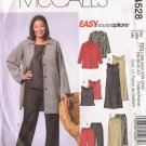 Women's Jacket Top Dress Skirt Pants Plus Size Sewing Pattern Size 18-24 McCall's 4528 UNCUT