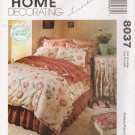 Bedroom Essentials Sewing Pattern McCall's 8037 UNCUT