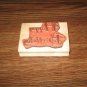Happy Birthday Wood Mounted Rubber Stamp