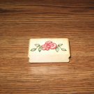 Country Floral Wood Mounted Rubber Stamp by Rubber Stampede