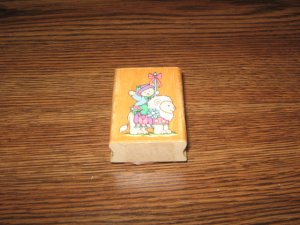 Teddy Bear & Lion Wood Mounted Rubber Stamp by Hero Arts