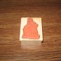 Teddy Bear & Lion Wood Mounted Rubber Stamp by Hero Arts