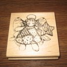 Angel Wood Mounted Rubber Stamp by Creative Impressions