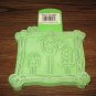 Birdhouse Trio Foam Mounted Rubber Stamp For Fabric by Anita's