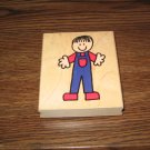 Little Boy Wood Mounted Rubber Stamp by Hero Arts