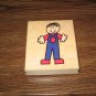 Little Boy Wood Mounted Rubber Stamp by Hero Arts