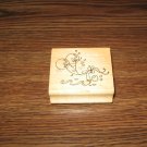 Birthday Balloons Wood Mounted Rubber Stamp by Art Impressions