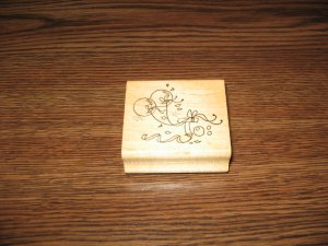 Birthday Balloons Wood Mounted Rubber Stamp by Art Impressions