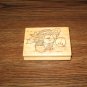 Lamb Wood Mounted Rubber Stamp by Azadi Earles