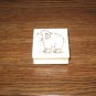 Lamb Wood Mounted Rubber Stamp by Hooks Lines & Inkers