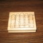 Picket Fence Wood Mounted Rubber Stamp by Azadi Earles