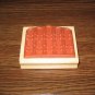 Picket Fence Wood Mounted Rubber Stamp by Azadi Earles