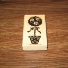Rose Topiary Wood Mounted Rubber Stamp by Stampin Up