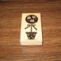 Rose Topiary Wood Mounted Rubber Stamp by Stampin Up