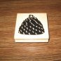 Bee Skep Wood Mounted Rubber Stamp by JRL Design Co.