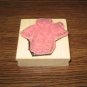 Angel Teddy Bear Wood Mounted Rubber Stamp