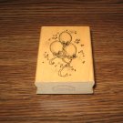 Birthday Balloons Wood Mounted Rubber Stamp by Art Impressions