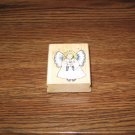 Angel Wood Mounted Rubber Stamp by Hero Arts