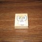 Angel Wood Mounted Rubber Stamp by Hero Arts