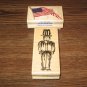 4th Of July Wood Mounted Rubber Stamps Lot Of 2