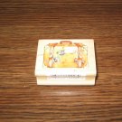 Suitcase Wood Mounted Rubber Stamp