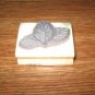 Leaf Trio Wood Mounted Rubber Stamp by Stampendous