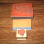 Thank You Wood & Foam Mounted Rubber Stamp Lot Of 3