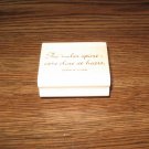 Miles Apart, Close At Heart Wood Mounted Rubber Stamp by Stampin Up