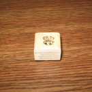 Tiny Bee Wood Mounted Rubber Stamp by Peddler's Pack