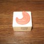 PSX Moon Wood Mounted Rubber Stamp B-2963 Retired Collectible