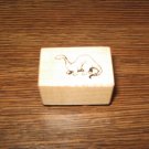 PSX Dinosaur Wood Mounted Rubber Stamp B-112 Retired Collectible