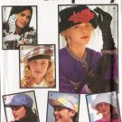 Set Of Hats and Gloves Sewing Pattern One Size Simplicity 7932 UNCUT